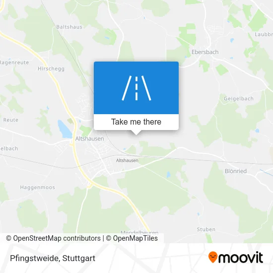 Карта Pfingstweide
