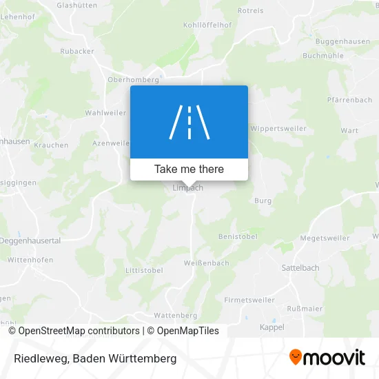 Карта Riedleweg