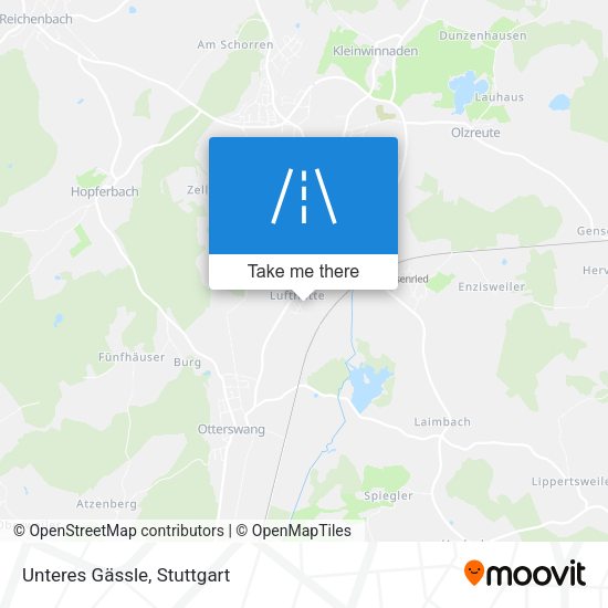 Unteres Gässle map