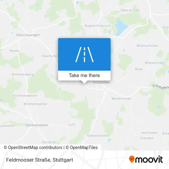 Карта Feldmooser Straße