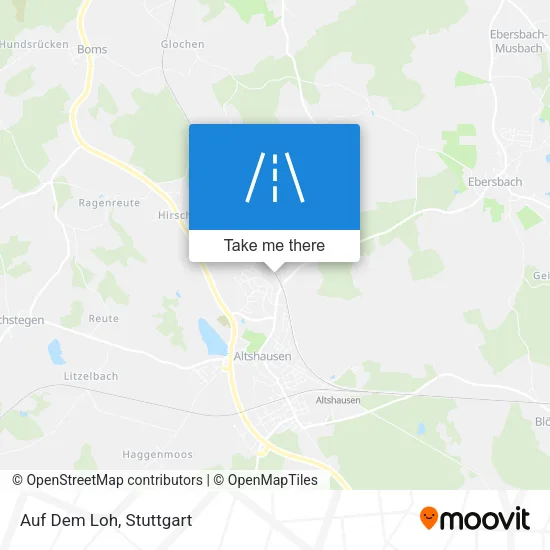 Карта Auf Dem Loh