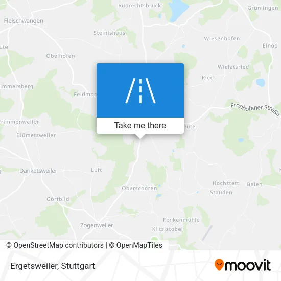 Карта Ergetsweiler