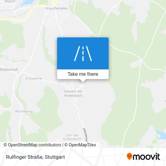 Rulfinger Straße map