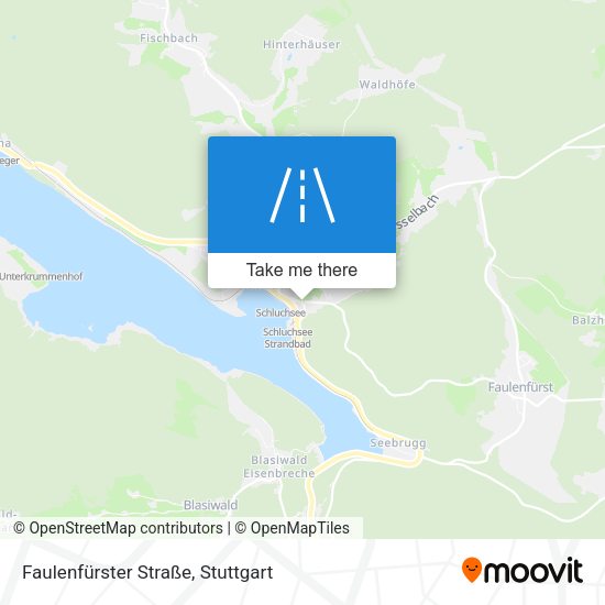 Faulenfürster Straße map