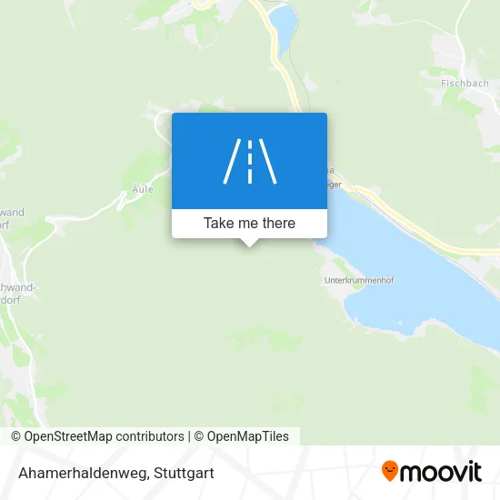 Ahamerhaldenweg map