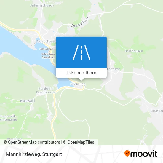 Mannhirzleweg map