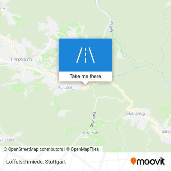 Löffelschmiede map