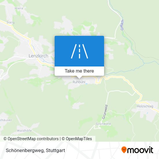 Schönenbergweg map