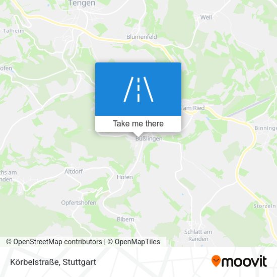 Körbelstraße map