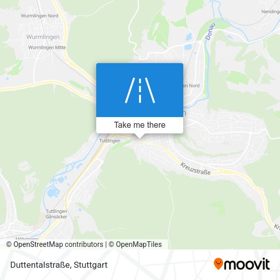 Duttentalstraße map