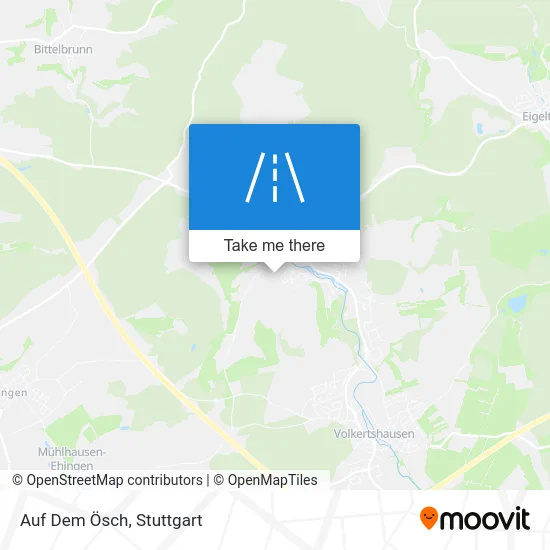 Карта Auf Dem Ösch