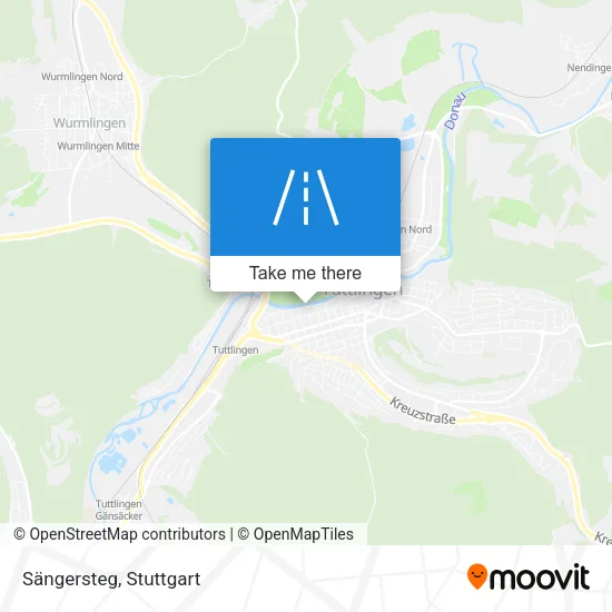 Карта Sängersteg