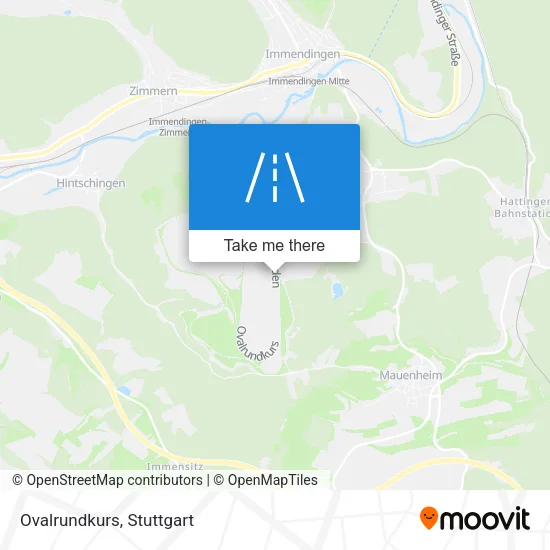 Карта Ovalrundkurs