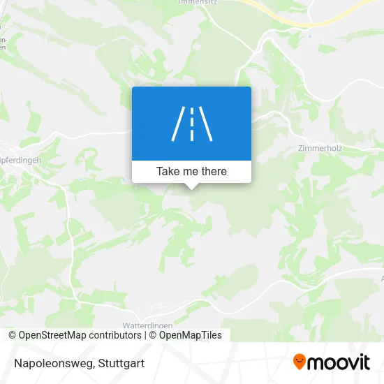 Карта Napoleonsweg