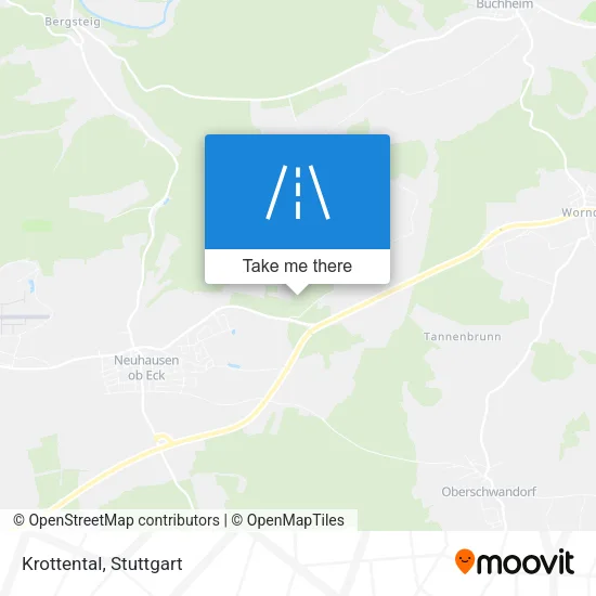 Карта Krottental