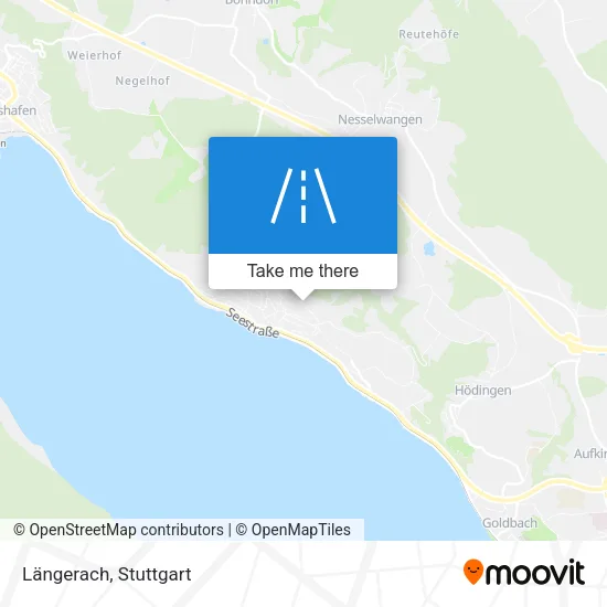 Längerach map