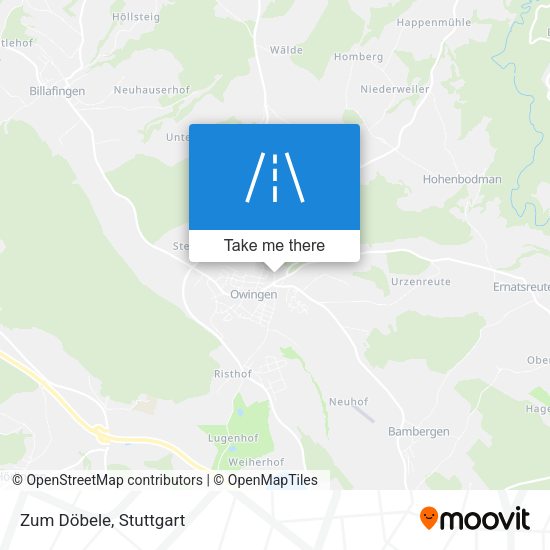 Карта Zum Döbele