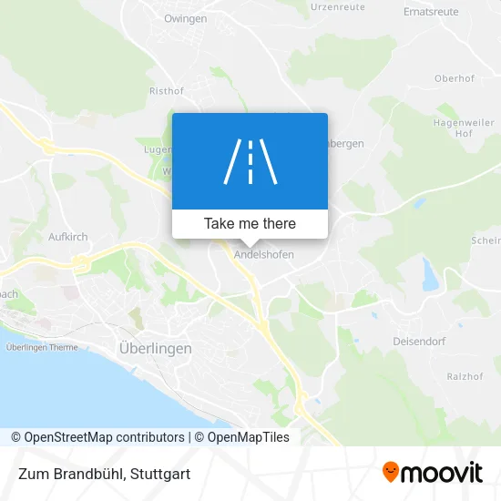 Карта Zum Brandbühl
