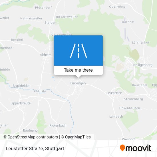 Leustetter Straße map