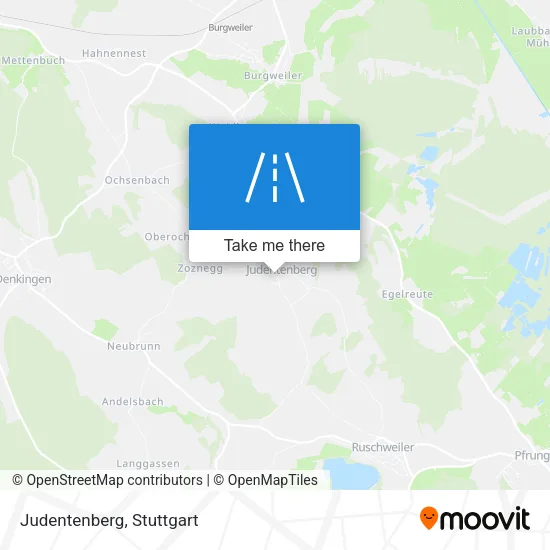 Карта Judentenberg