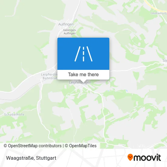 Карта Waagstraße