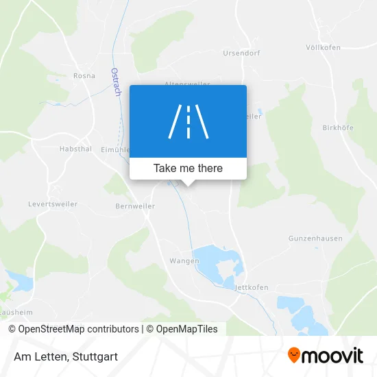 Карта Am Letten