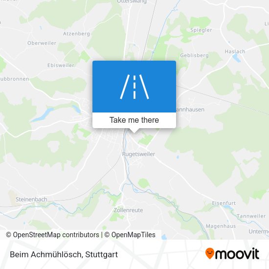 Beim Achmühlösch map