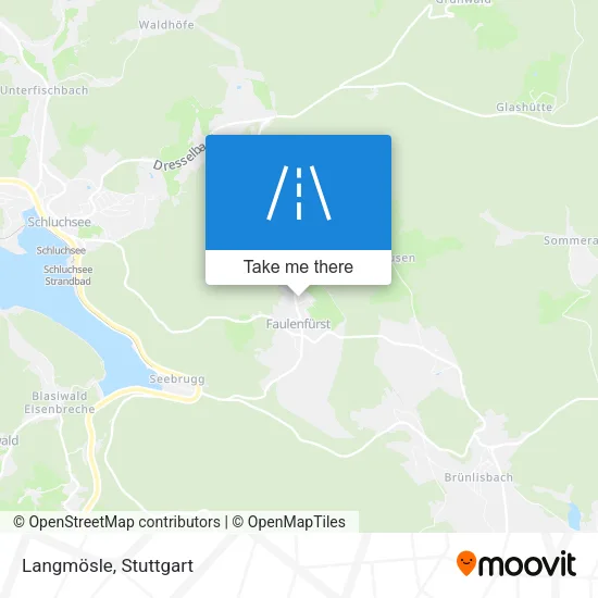 Карта Langmösle