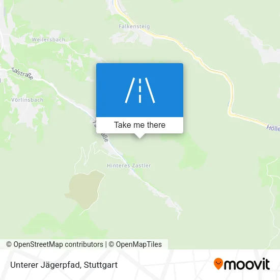 Карта Unterer Jägerpfad