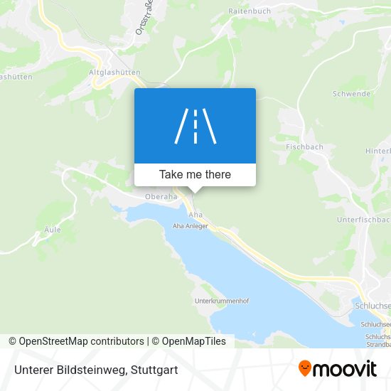 Unterer Bildsteinweg map