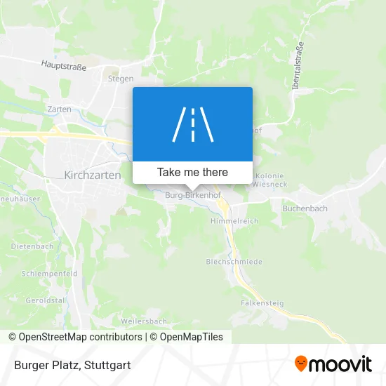 Карта Burger Platz