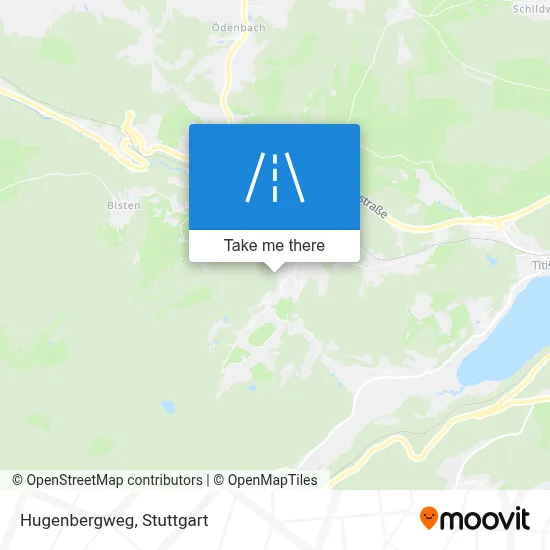 Hugenbergweg map