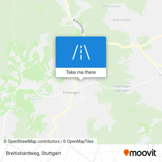Карта Breitishardweg
