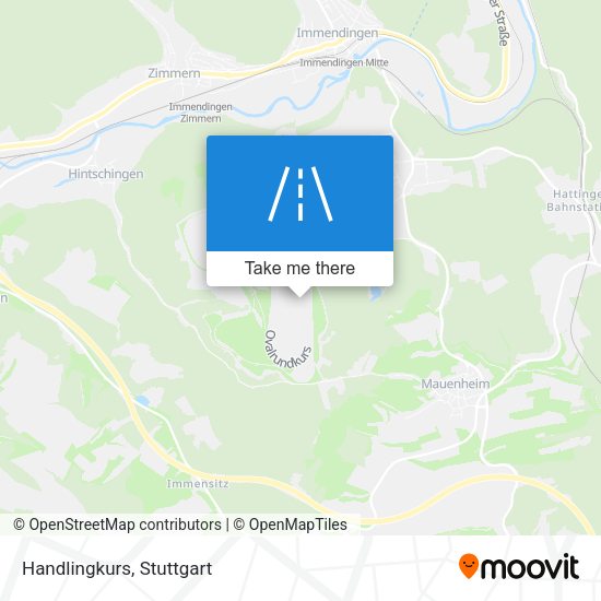 Карта Handlingkurs