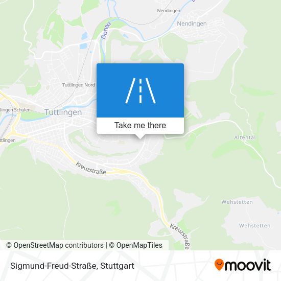 Sigmund-Freud-Straße map