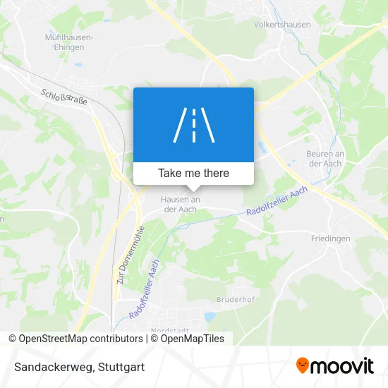 Карта Sandackerweg