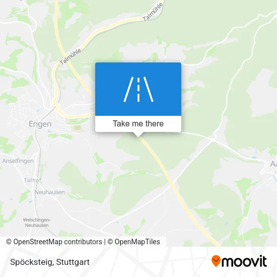 Карта Spöcksteig
