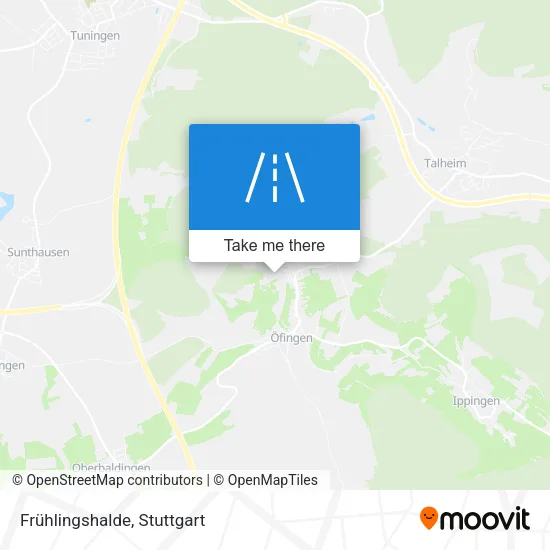 Карта Frühlingshalde