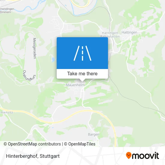 Карта Hinterberghof
