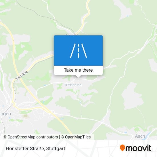 Honstetter Straße map