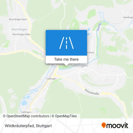 Карта Wildkräuterpfad