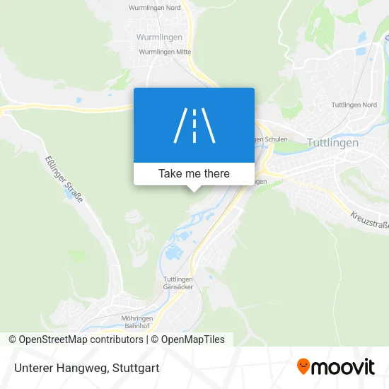 Карта Unterer Hangweg