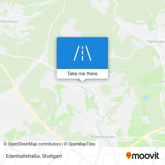 Карта Edenhallstraße