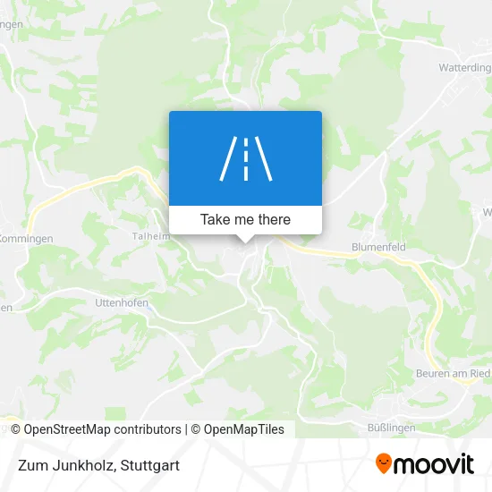 Карта Zum Junkholz