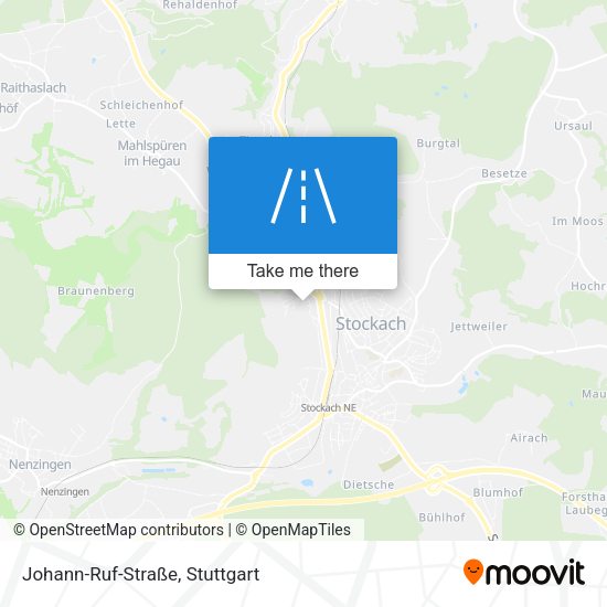 Johann-Ruf-Straße map