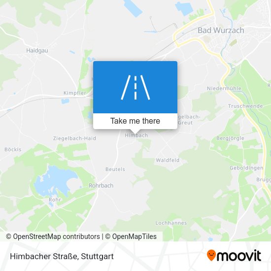 Himbacher Straße map