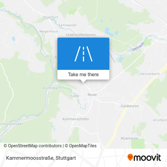 Карта Kammermoosstraße