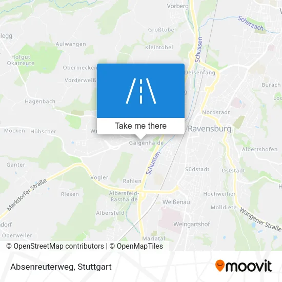 Карта Absenreuterweg