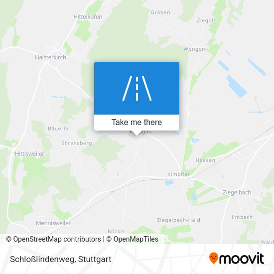 Schloßlindenweg map