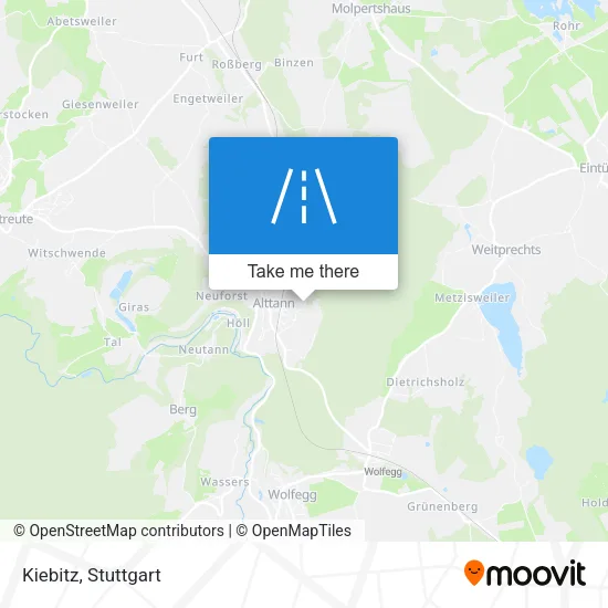 Карта Kiebitz